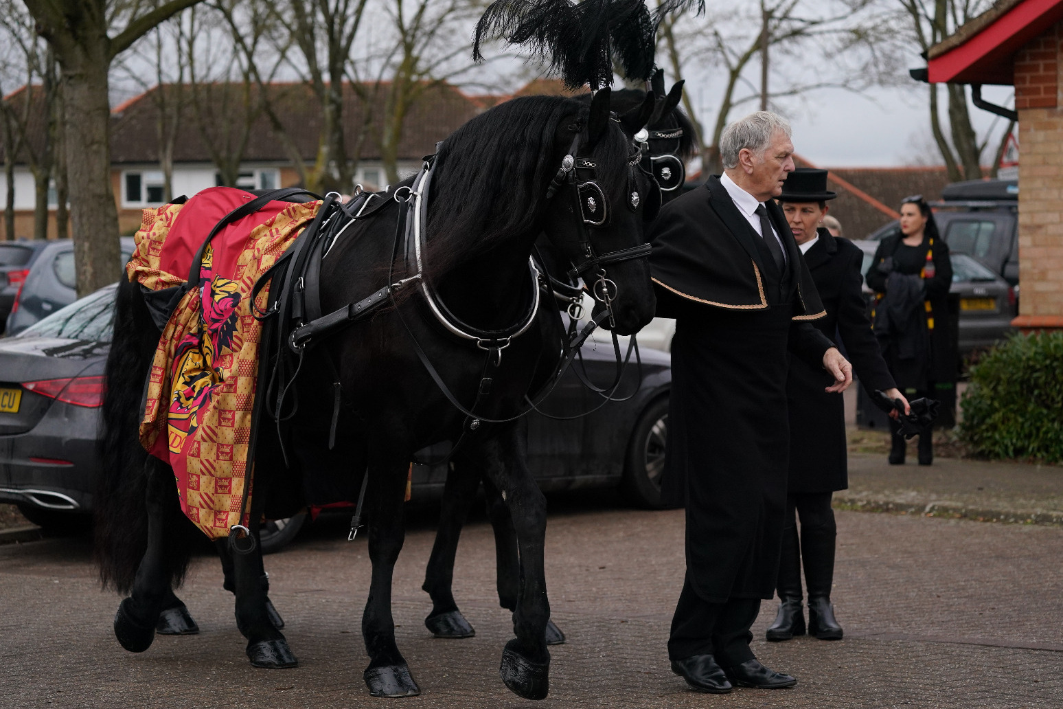 Mourners line streets to say goodbye to Leah Croucher 