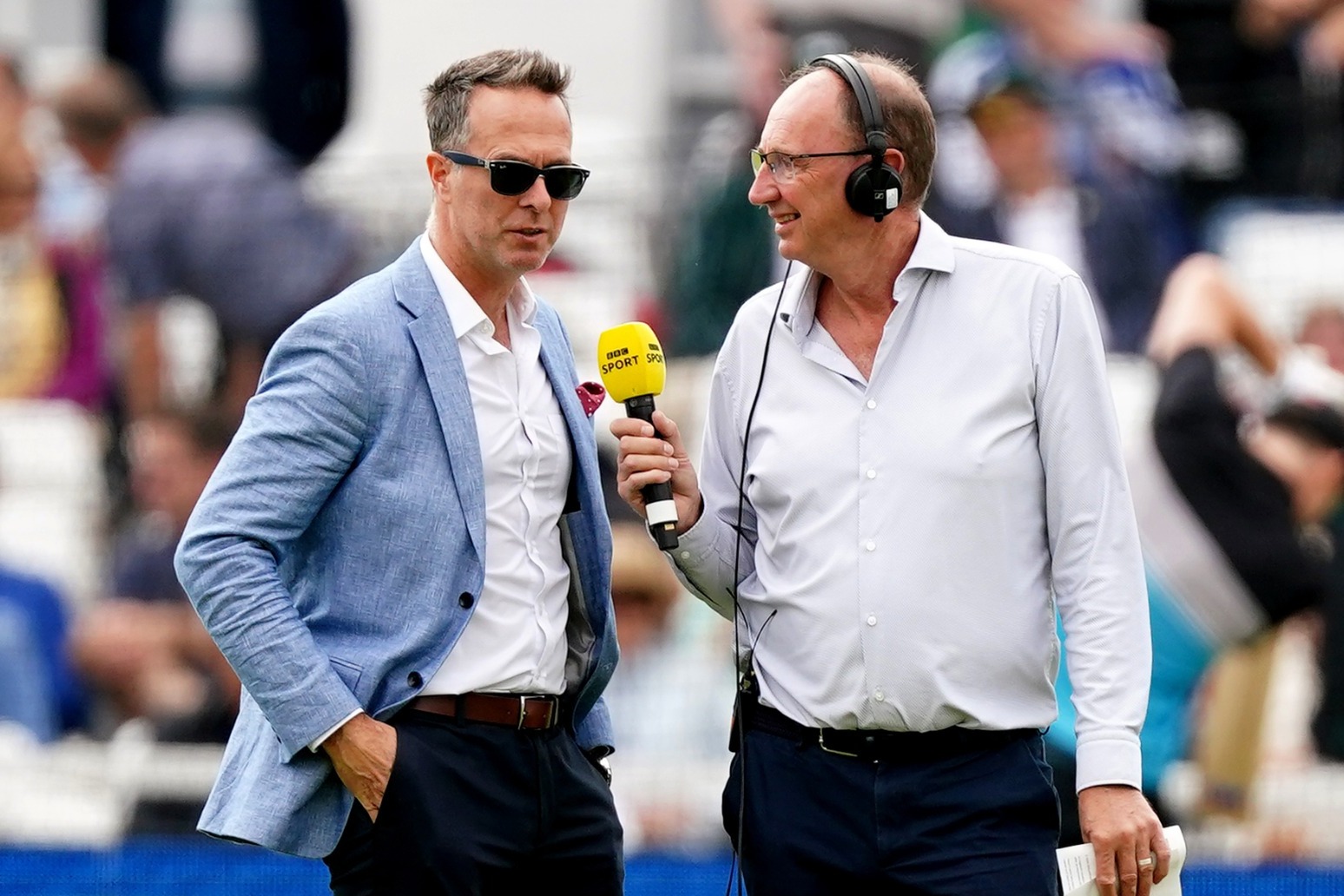 Michael Vaughan faces wait over BBC future after he is cleared in racism hearing 
