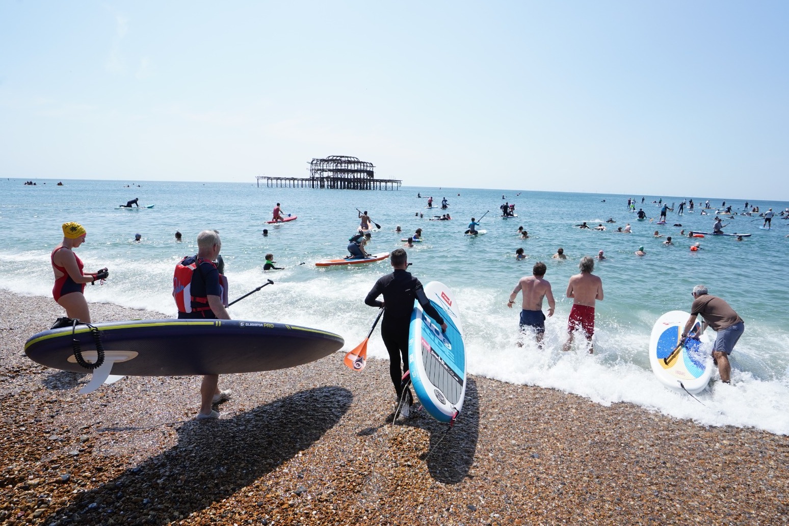 Surfers Against Sewage hold nationwide protest against bathing water discharges 