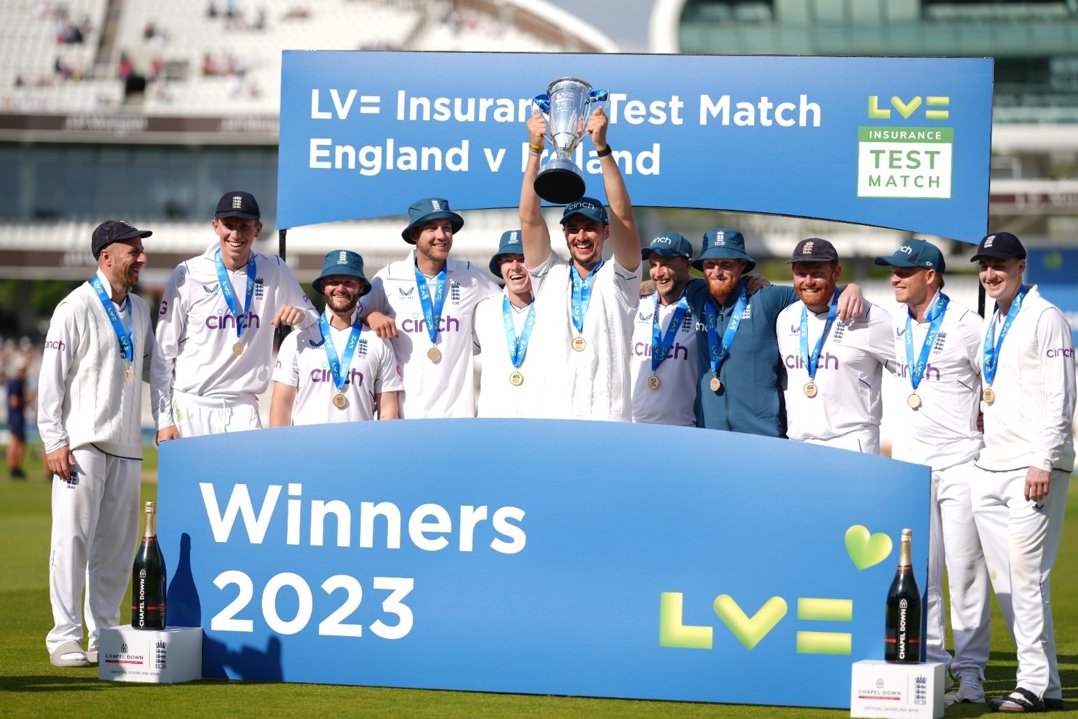 England made to bat again but still victorious 