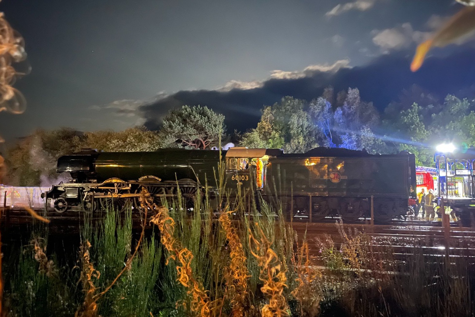 Flying Scotsman involved in ‘shunting incident’ at Aviemore Station 