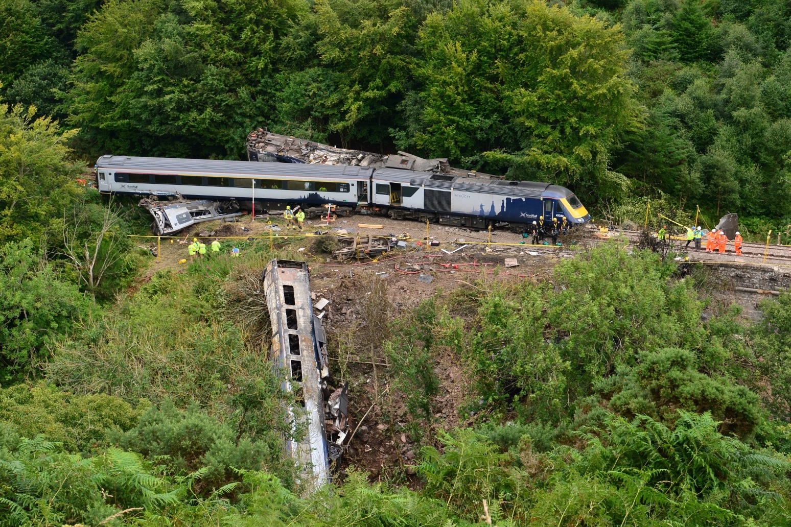 Network Rail fined £6.7m for failings which led to fatal derailment 