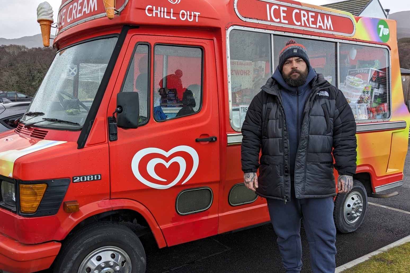 ‘Fantastic’ response to ice cream van selling groceries 