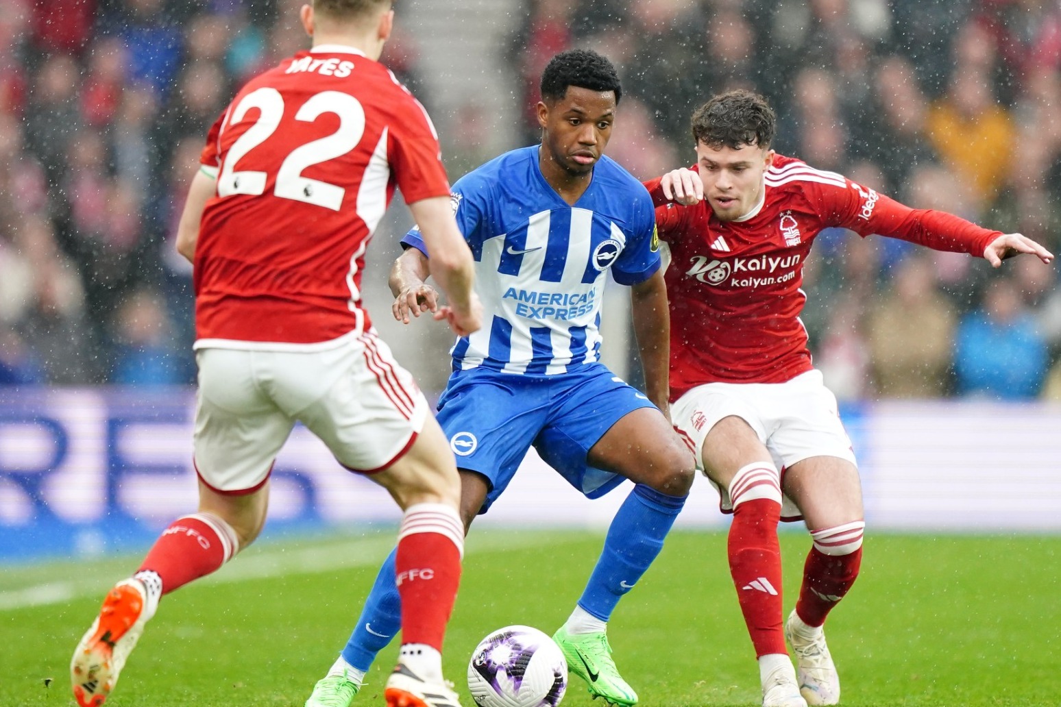 Brighton back to winning ways in Forest game 