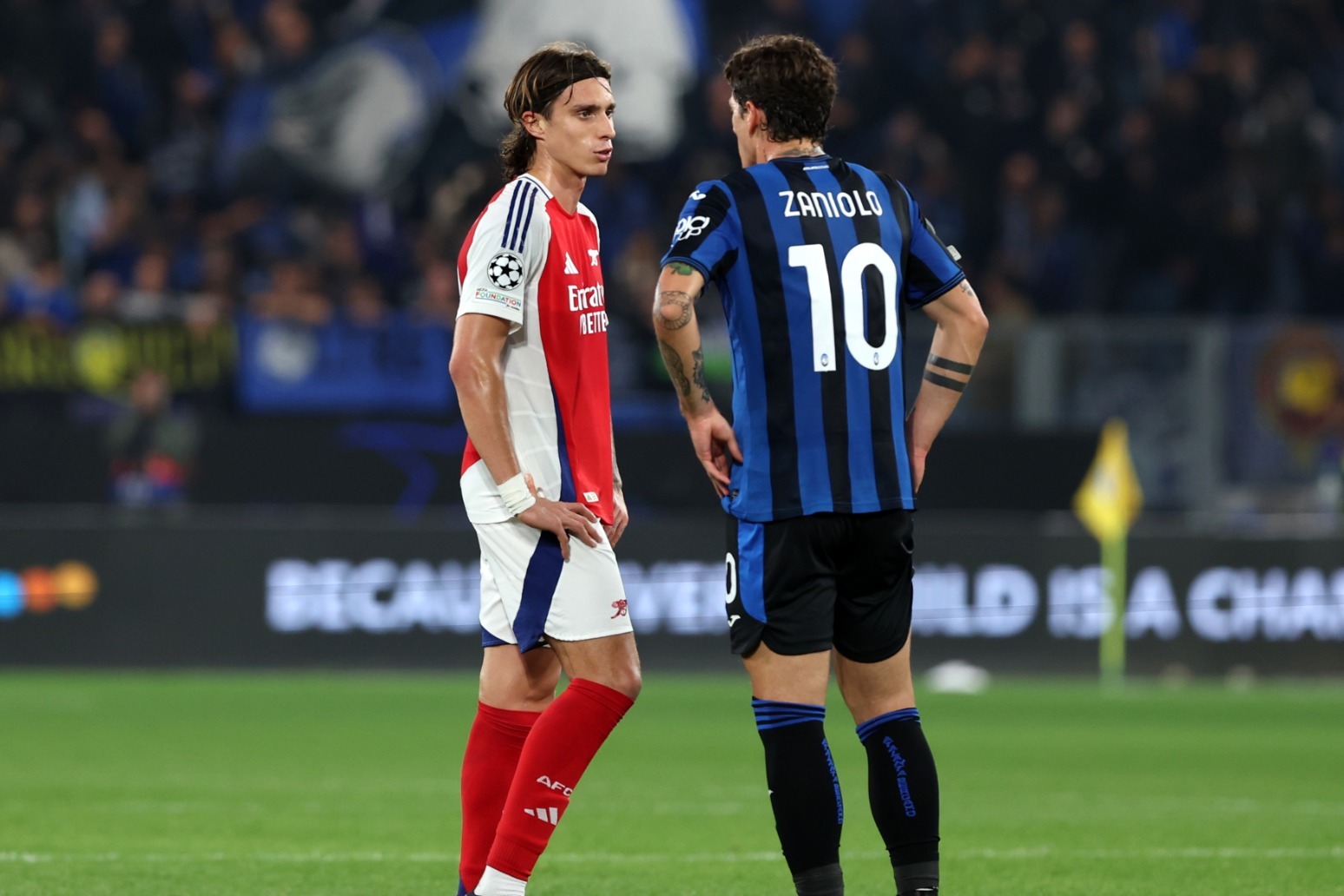 David Raya’s heroics help Arsenal claim Champions League point against Atalanta 