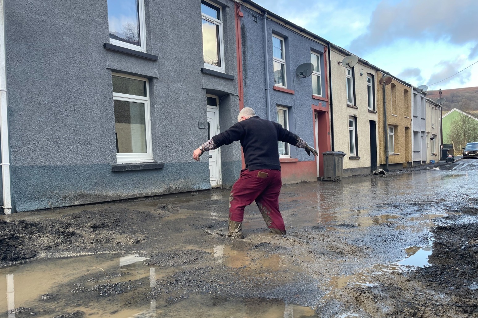 Communities begin ‘massive clean-up’ after flooding from Storm Bert 