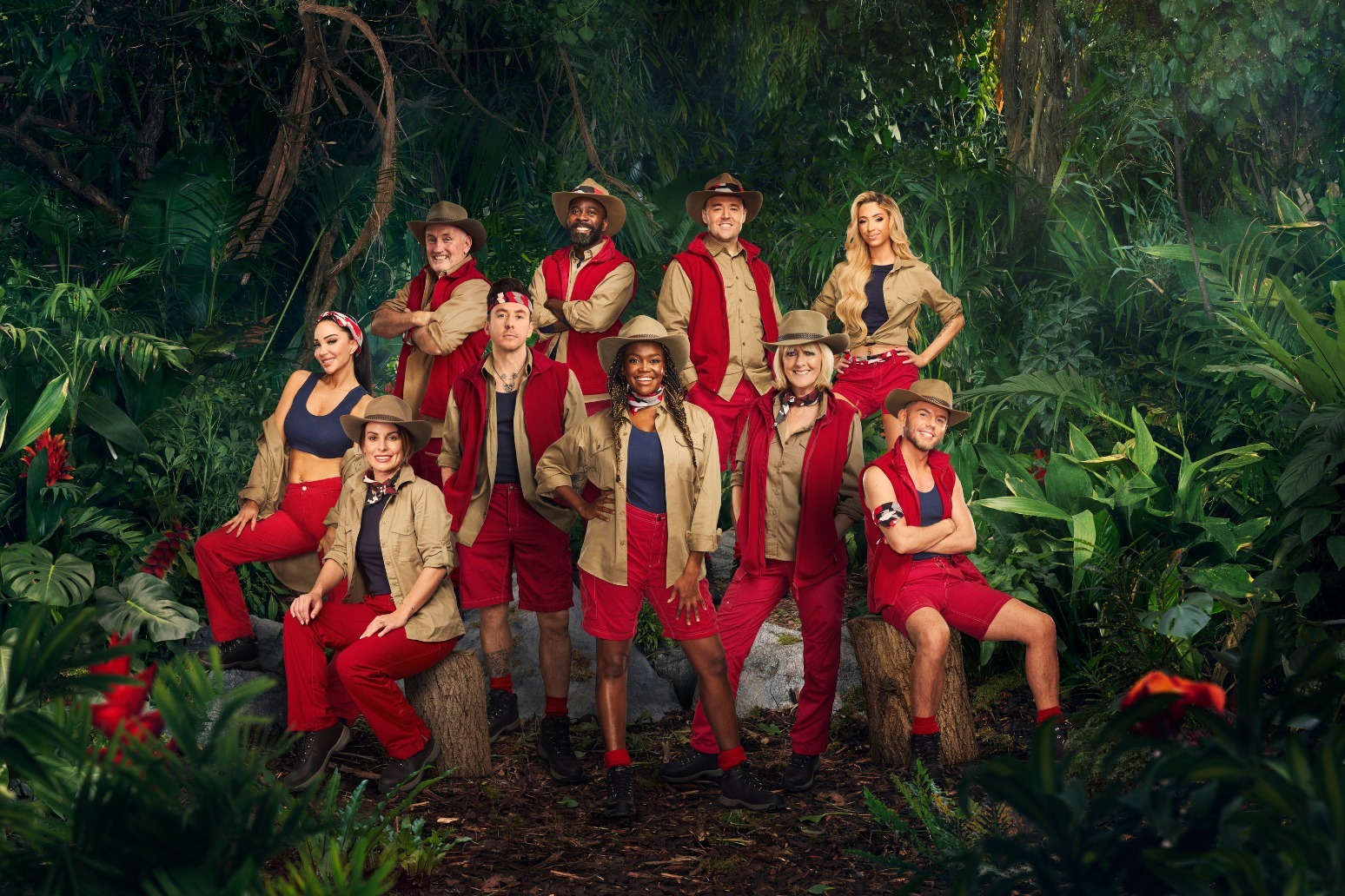Oti Mabuse and Tulisa Contostavlos drink blended fish eyes in I’m A Celeb launch 