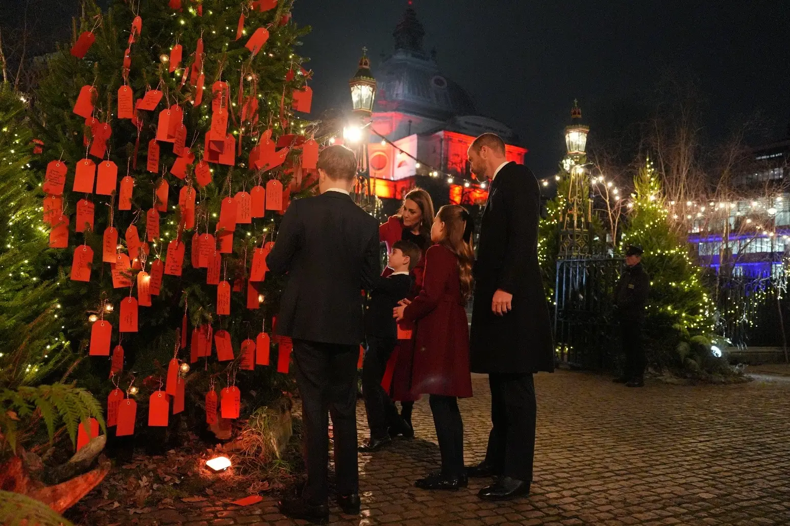 Kate makes rare public appearance to celebrate Christmas at carol service 