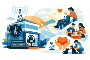How Community Radio Supports Charities