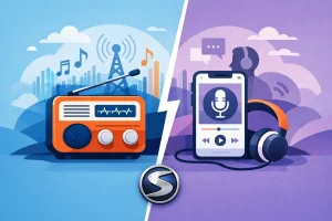 Catch Up Radio vs Podcasts: What Should You Choose?