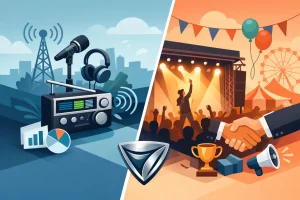 Radio Sponsorship vs Event Sponsorship Choices